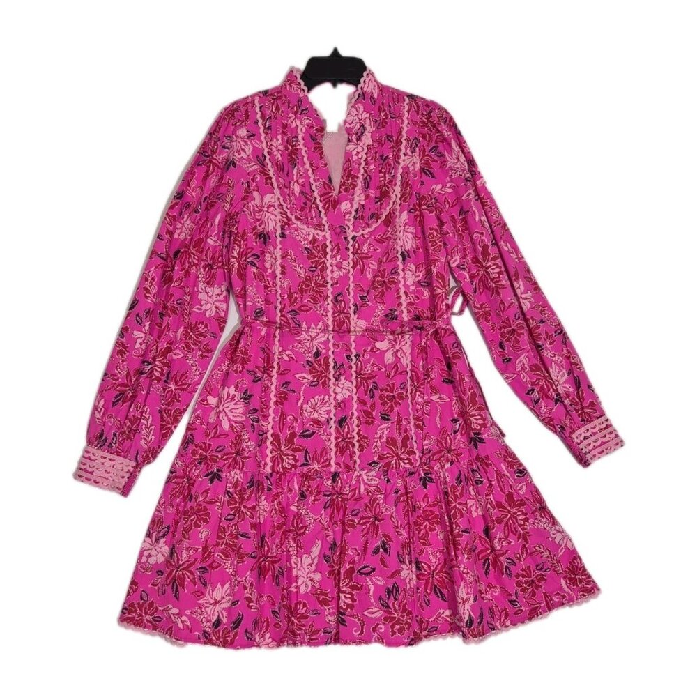 Lilly Pulitzer Women's Dress Size 4 Arletta Passion Fruit Pink Floral (25)